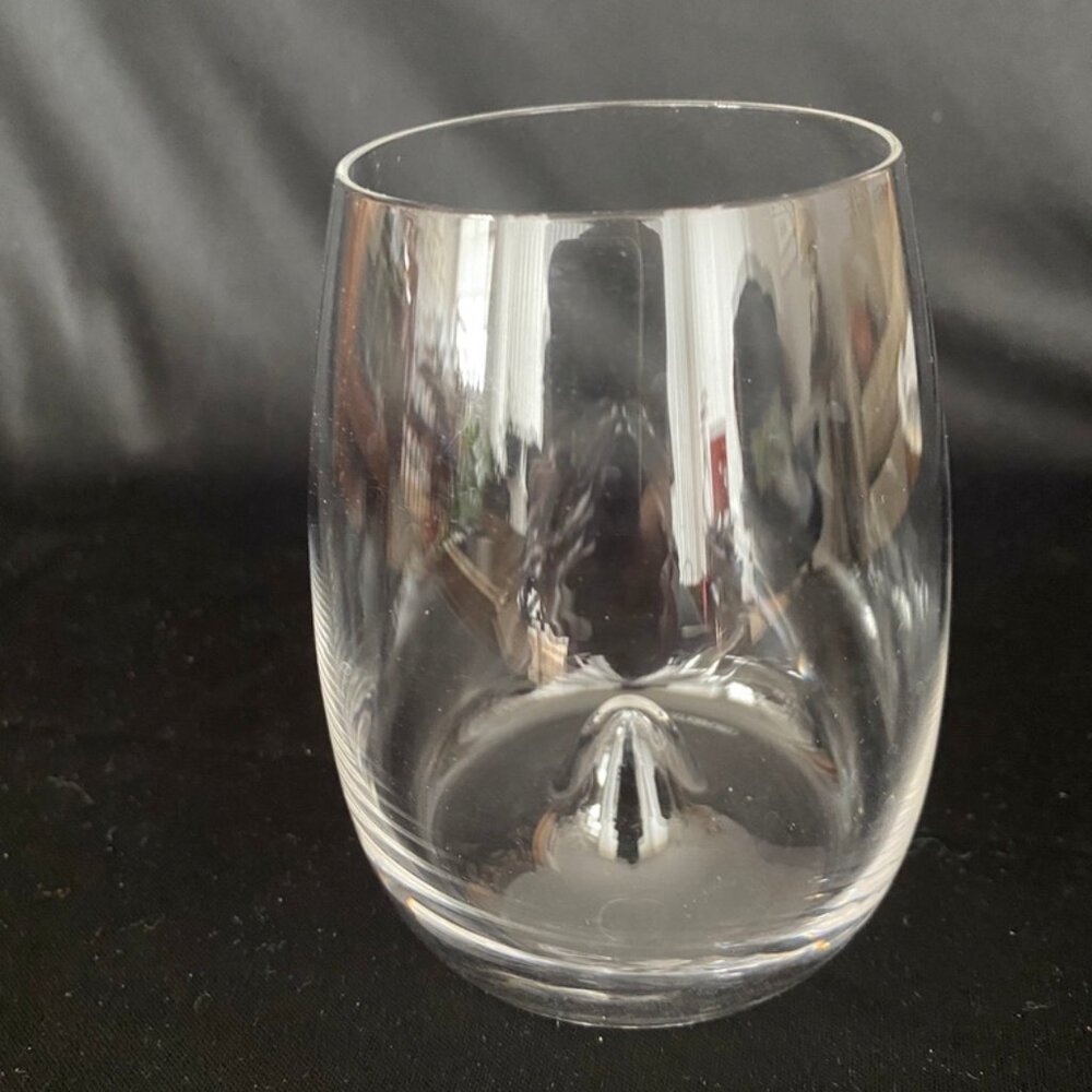 Waterford "Elegance" stemless wine glass